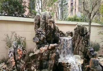 假山雕塑-庭院灵璧石假山石园艺景观假山石