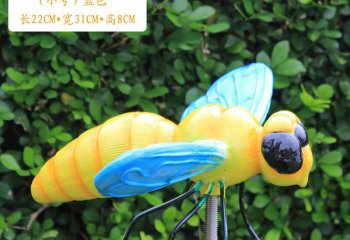 蜜蜂雕塑- 农场游乐园卡通翅膀树脂蜜蜂雕塑
