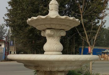 喷泉雕塑-大理石浮雕喷泉西方人物石雕