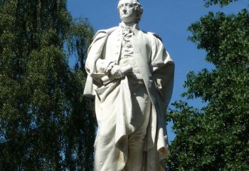 歌德雕塑-汉白玉广场世界著名科学家歌德雕塑