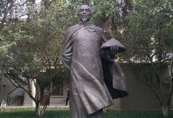 林则徐雕塑-公园历史名人晚清民族英雄林则徐铸铜雕塑像