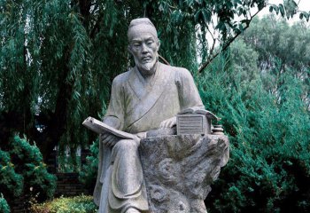 沈括雕塑-中国科学史中最卓越的人物沈括石雕像