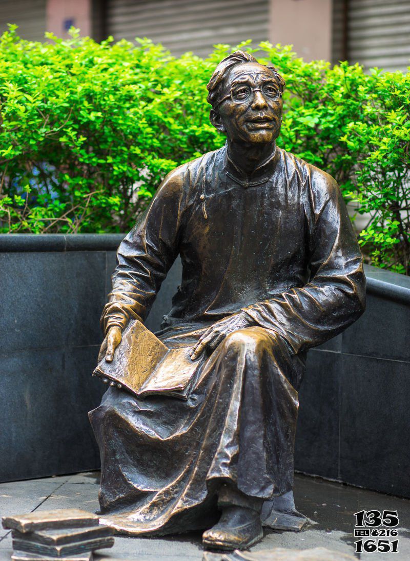 读书雕塑-校园大型仿真人物景观读书雕塑 读书雕塑-校园大型仿真人物景观读书雕塑高清图片