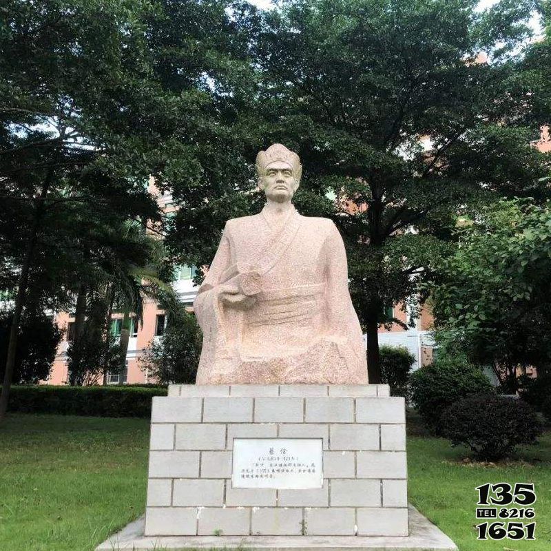 蔡伦雕塑-公园人物雕塑砂岩世界著名的中国古代发明家蔡伦雕塑高清图片