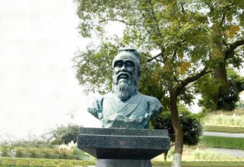 扁鹊雕塑-公园中国古代十大名医历史著名医学人物扁鹊雕塑