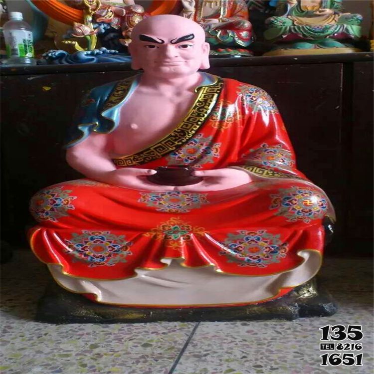 十八罗汉雕塑-宗教庙宇玻璃钢彩绘供奉佛像十八罗汉雕塑 十八罗汉雕塑-宗教庙宇玻璃钢彩绘供奉佛像十八罗汉雕塑高清图片