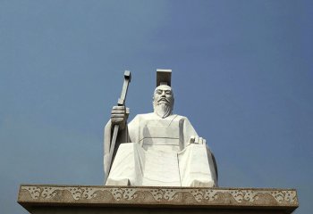 黄帝雕塑-大型景区历史名人汉白玉轩辕黄帝雕塑