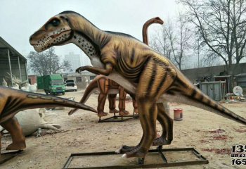 恐龙雕塑-景区玻璃钢大型远古恐龙雕塑