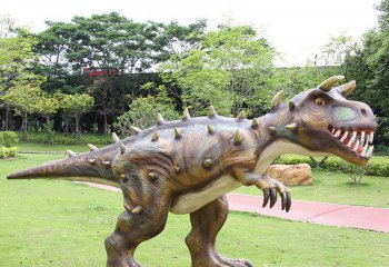 恐龙雕塑-景区游乐场大型仿真玻璃钢动物侏罗纪恐龙雕塑