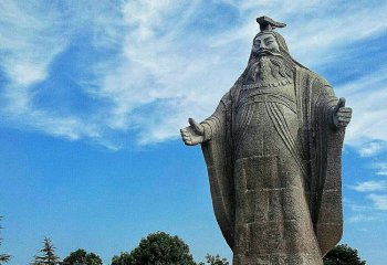 名人雕塑-景区景点尧帝大型石雕中国历史名人上古最理想的君主名人雕塑