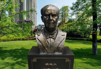 爱迪生雕塑-校园名人著名发明家玻璃钢仿铜爱迪生雕塑