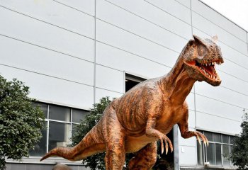 恐龙雕塑-户外园林大型仿真玻璃钢恐龙雕塑