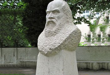 伽利略雕塑-校园石雕世界名人伽利略雕塑