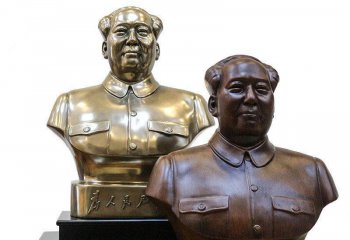毛泽东雕塑-玻璃钢景区世界伟人毛泽东雕塑