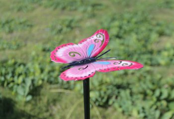 蝴蝶雕塑-公园不锈钢创意蝴蝶雕塑