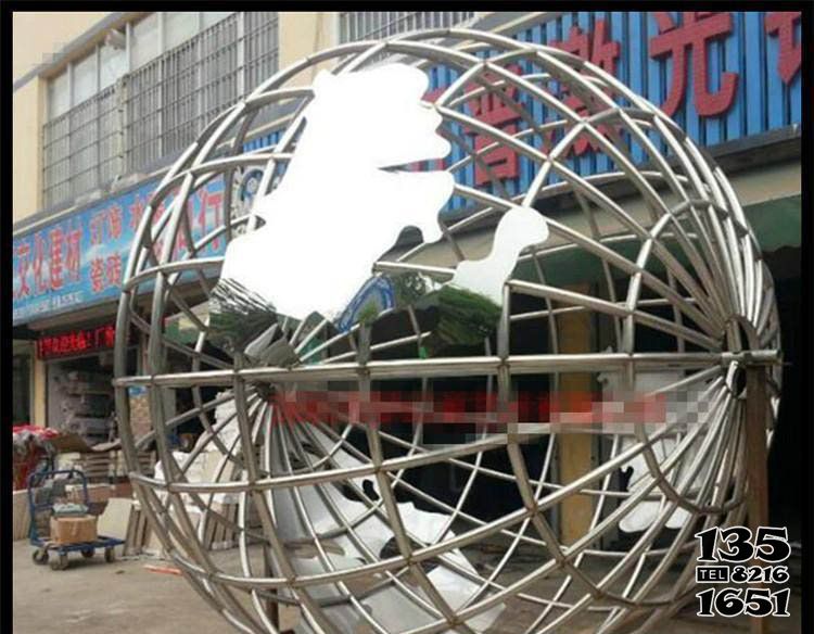 地球仪雕塑-城市街边创意工艺品镂空地球仪雕塑 地球仪雕塑-城市街边创意工艺品镂空地球仪雕塑高清图片