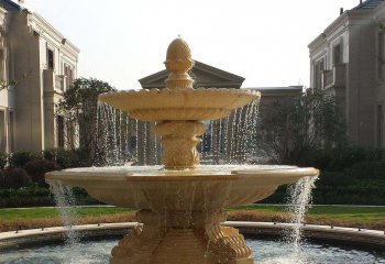 喷泉雕塑-别墅景观大型喷泉雕塑