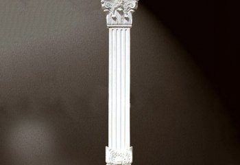 罗马柱雕塑-庭院别墅门口浮雕汉白玉罗马柱