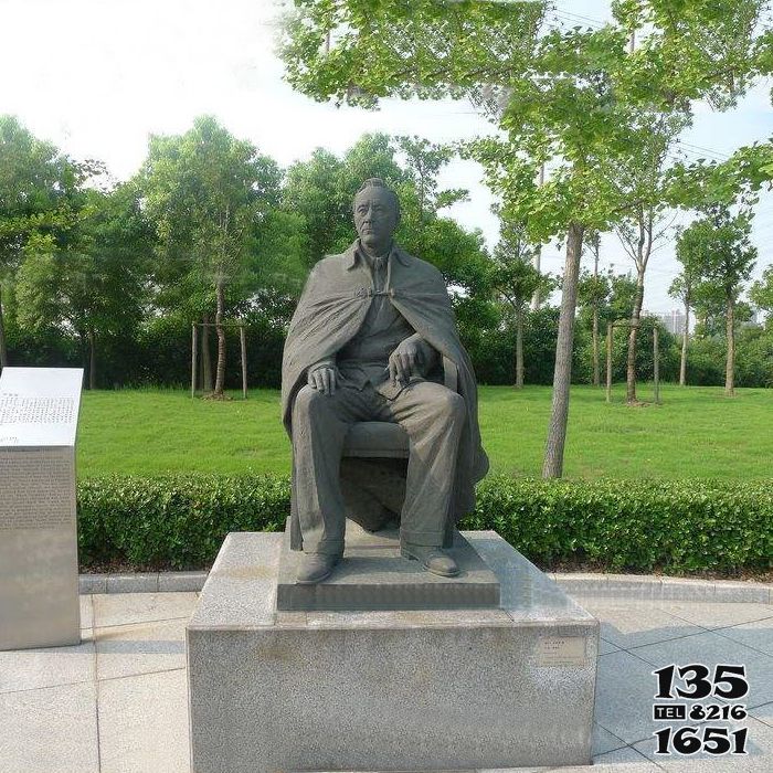 爱迪生雕塑-公园铸铜世界名人世纪伟人爱迪生雕塑高清图片
