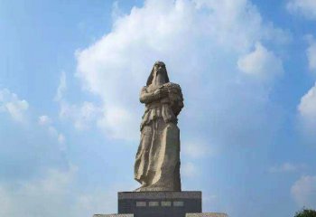 神农雕塑-景区广场大型神农雕像汉白玉石雕塑像