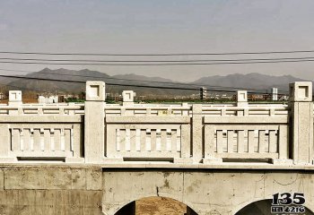 石桥雕塑-村庄现代桥梁大理石护栏