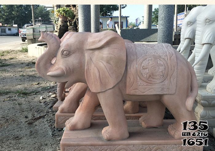 大象雕塑-庭院寺庙大型景观装饰品摆件大象雕塑高清图片