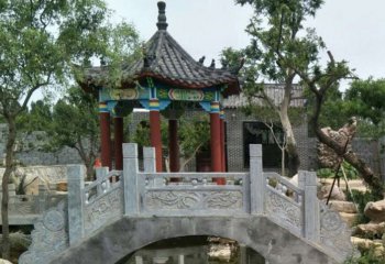 石桥雕塑-江南园林仿古小桥石雕
