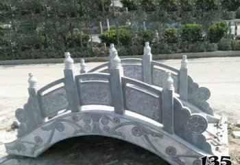 石桥雕塑-公园仿古小石拱桥景观-石雕
