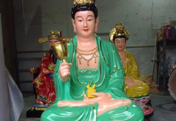 蚕神娘娘雕塑-景区寺庙大型佛像玻璃钢彩绘蚕神娘娘雕塑
