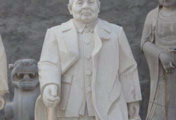 邓小平雕塑-汉白玉石雕公园户外邓小平雕塑