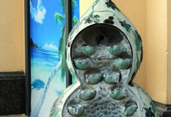 葫芦雕塑-多子多福工艺装饰品景区葫芦摆件