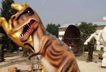 恐龙雕塑-户外景区大型仿真侏罗纪公园恐龙雕塑