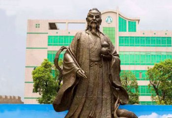葛洪雕塑-著名医药学家铸铜学院景观葛洪雕塑