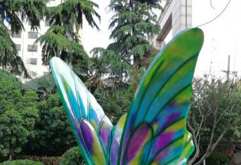 蝴蝶雕塑-玻璃钢景区蝴蝶雕塑