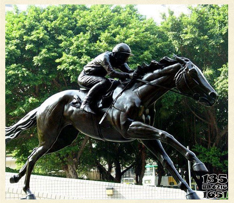 骑马雕塑-广场景观铜雕骑马雕塑