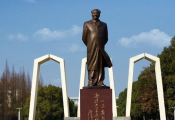 毛泽东雕塑-广场铜雕世界伟大领袖毛泽东雕塑