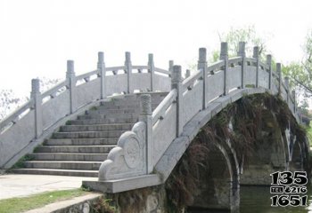 石桥雕塑-景点石拱桥大理石栏杆雕塑