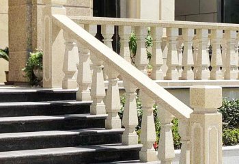 栏杆栏板雕塑-别墅庭院欧式阳台楼梯花岗岩罗马柱扶手栏杆雕塑