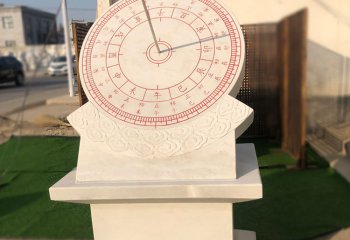 日晷雕塑-校园创意抽象珍惜时间日晷雕塑