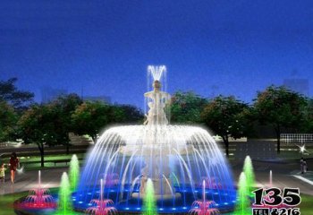 喷泉雕塑-广场景观大型喷泉石雕