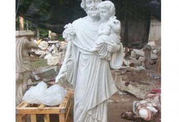 人物雕塑-教堂景区装饰汉白玉西方人物雕塑