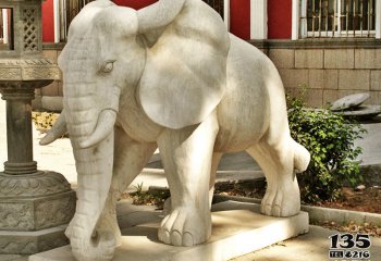 大象雕塑-别墅大型景观装饰品大象雕塑