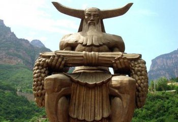 神农雕塑-中华民族人文初祖五榖神农大帝大型景观雕塑