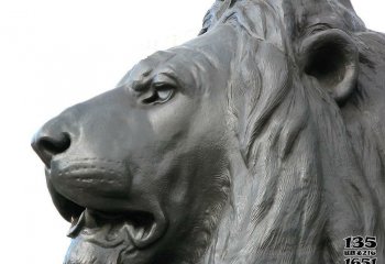狮子雕塑-大理石石雕头像雕塑狮子雕塑