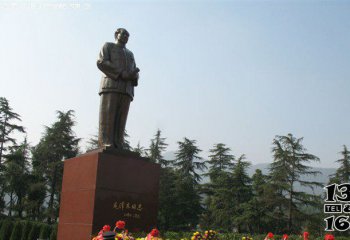 毛泽东雕塑-毛主席园林景观铜雕毛泽东雕塑