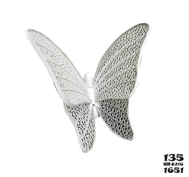 蝴蝶雕塑-景区镂空不锈钢创意蝴蝶雕塑高清图片
