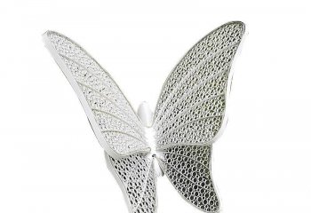 蝴蝶雕塑-景区镂空不锈钢创意蝴蝶雕塑