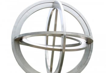 地球仪雕塑-公园创意玻璃钢创意抽象个性地球仪雕塑