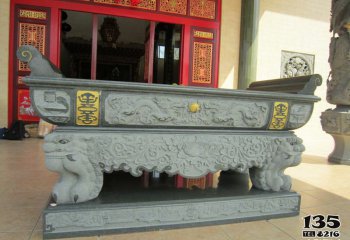 供桌雕塑-寺庙大型大理石供桌