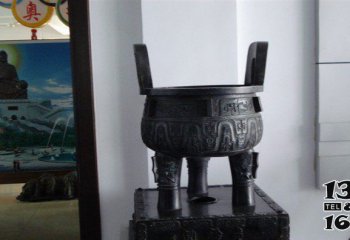 鼎雕塑-祠堂文物古代青铜器雕塑